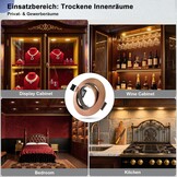 12x LED Inbouwspots Antiek Koper Rond Draaibaar 68mm Inbouwframe GU10 Fitting 230V