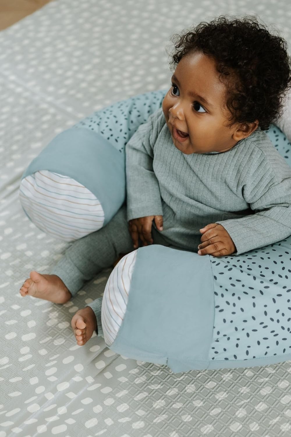 Nuby Animal Adventures Sit-Me-Up Baby Stoel - Vloerstoel en Speelstoel - 6+ maanden