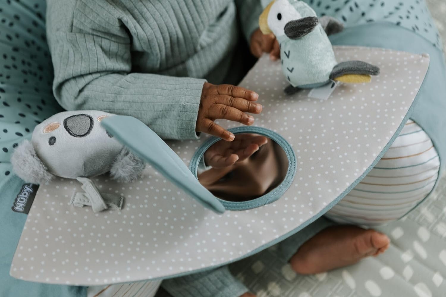 Nuby Animal Adventures Sit-Me-Up Baby Stoel - Vloerstoel en Speelstoel - 6+ maanden