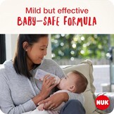 NUK babyflesreiniger | 500 ml | Ideaal voor het reinigen van babyflessen, spenen en toebehoren | Geurloos | pH-neutraal | 3 stuks - Maat 500 ml (Confezione da 3)