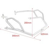 Motorfiets Motor Guard Bumper Snelweg Snelweg Crash Bar Side Frame Falling Protector Bumper voor Be-nelli TRK502X TRK502 TRK502X TRK 502 TRK 502X BJ500GS BJ500GS 2021 2022 2023
