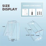 Universele Regenkap Deurbel Transparant met Flip Cover | 75% Korting