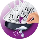 Philips Avent Droogrek - Afneembare lekbak - Ontworpen om hygienisch te drogen - Voor flessen van alle formaten - Gemakkelijk te vullen - 0-24 Maanden - SCF149/00