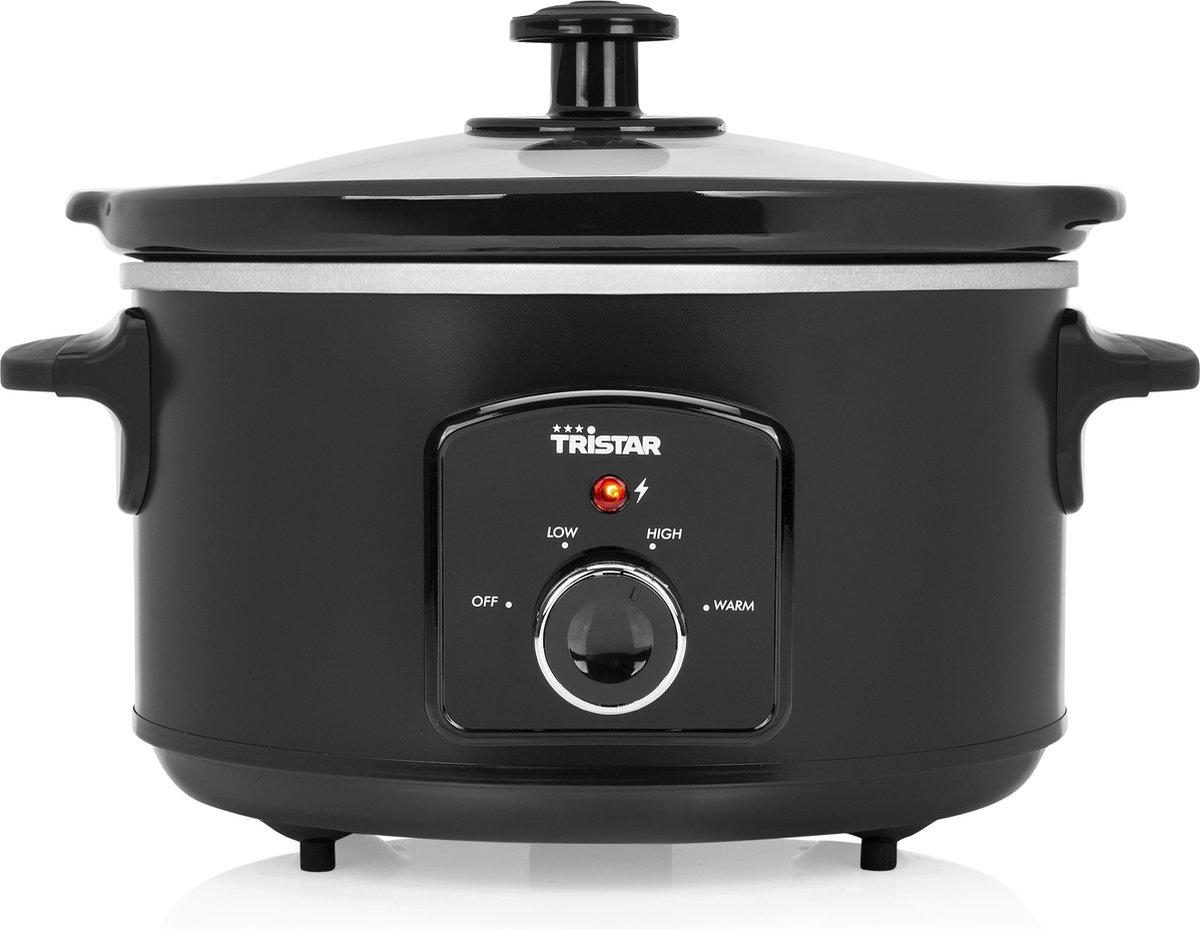 Tristar Slowcooker 180W - VS-3915 - 3.5L - Keramische binnenpan - Zwart