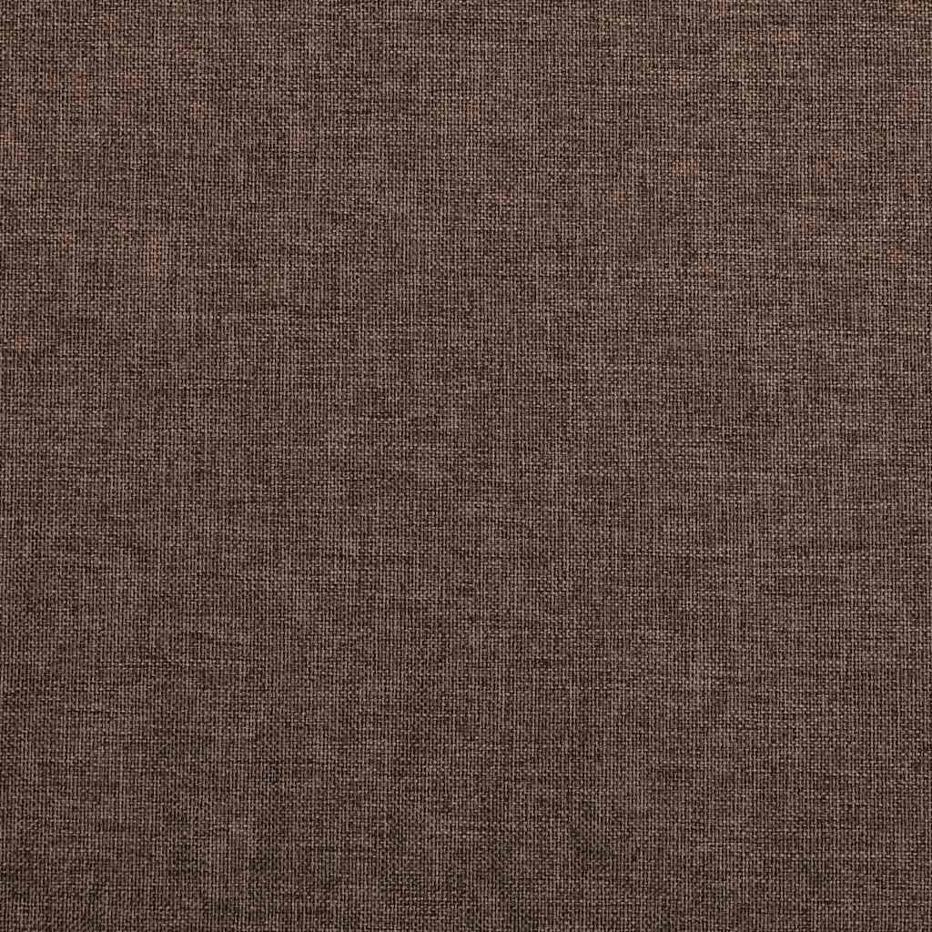 vidaXL Gordijnen linnen-look verduisterend haken 2 st 140x245 cm taupe