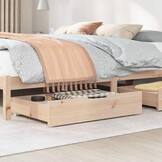 VidaXL Bedlades (2 st.) met wieltjes - 41% korting!