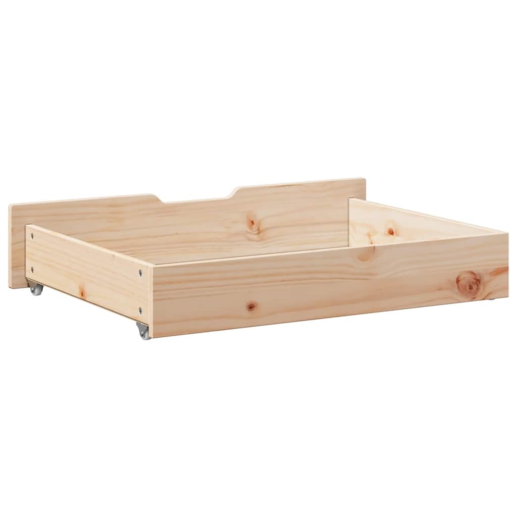 VidaXL Bedlades (2 st.) met wieltjes - 41% korting!