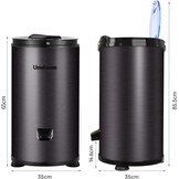 Energiebesparend droogrek 6 kg 2800 tpm energie-efficiëntieklasse A+++ zwart