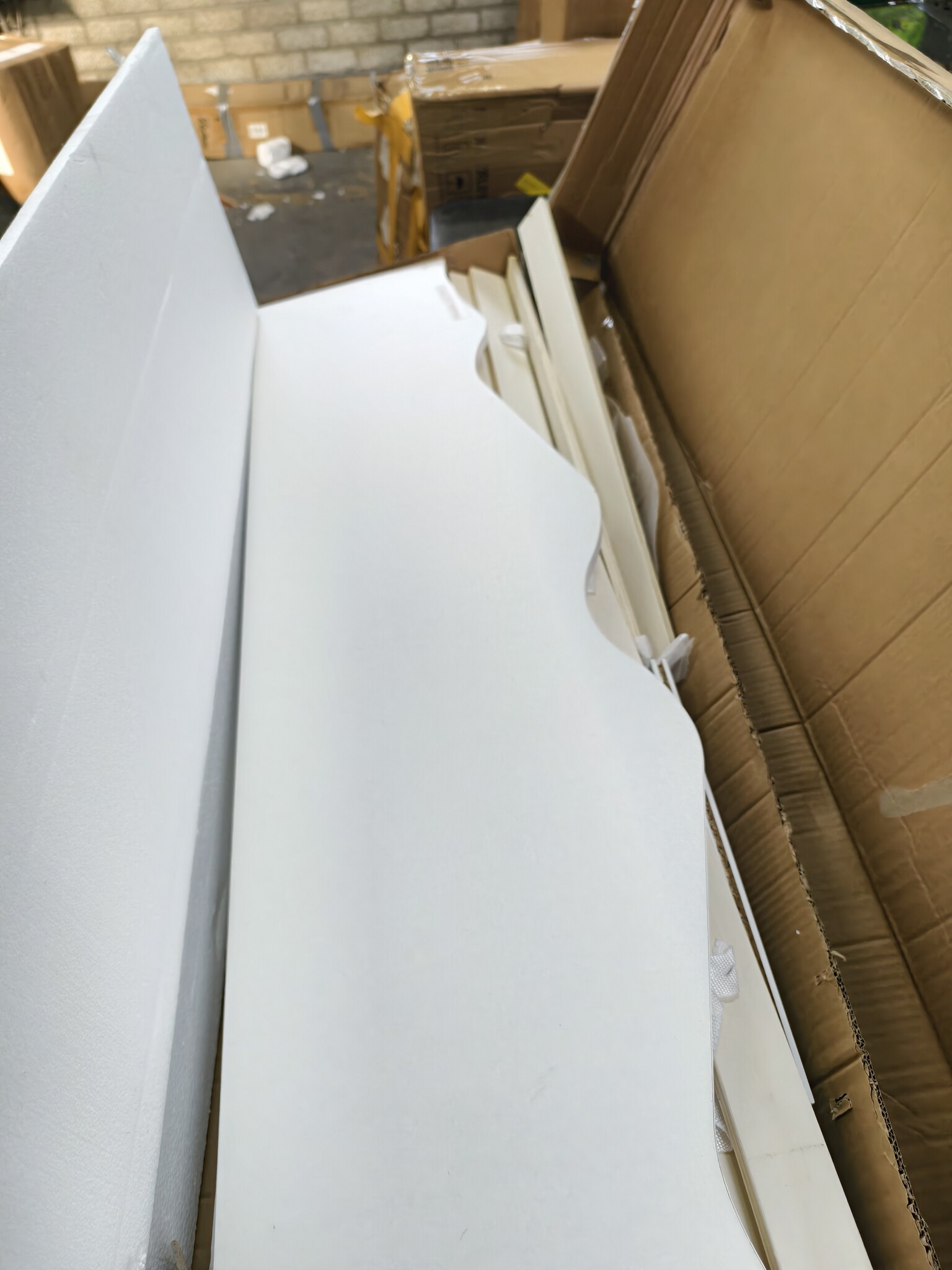 Peuterbed 80x160cm - met uitschuifbed en matras - wit grijs
