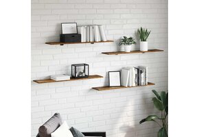 vidaXL Boekenplank Bord Bruin 100cm (39% Korting)