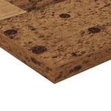 vidaXL Boekenplank Bord 4 pcs Bruin 100 x 20 x 1.5 cm Bewerkt hout