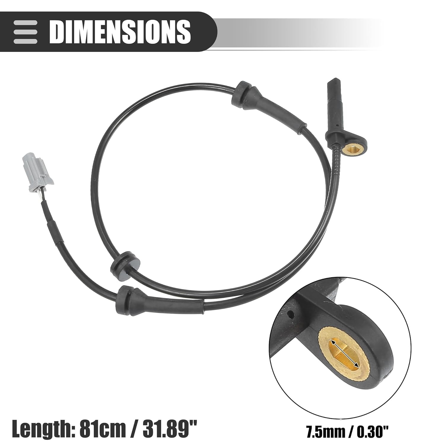 ABS Sensor Rechtsvoor Nissan Sentra 2009-2012 | -73%