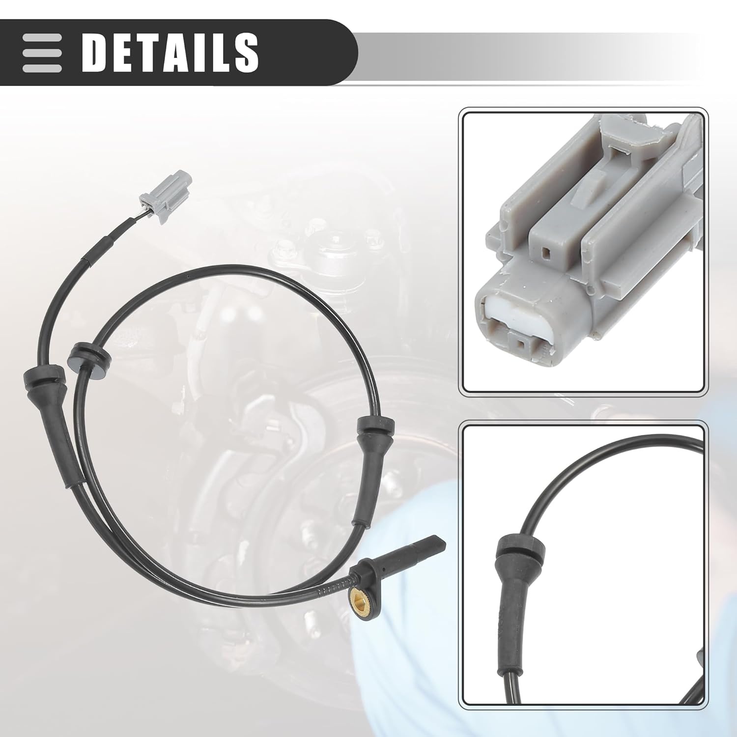 ABS Sensor Rechtsvoor Nissan Sentra 2009-2012 | -73%