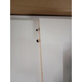 vidaXL Boekenkast 68,5x32x75 cm bewerkt hout wit