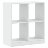 vidaXL Boekenkast 68,5x32x75 cm bewerkt hout wit
