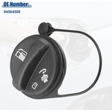 A ABSOPRO Brandstofklep Tankdop Zwart voor Chevrolet Spark 2010-2012