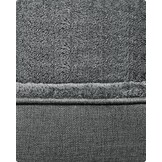 FEANDREA hondenmand, afneembare hoes, 70 x 55 x 21 cm, grijs PGW10GG - Maat 70 x 55 x 21 cm