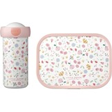 Mepal Lunchset Campus Flowers & Butterflies met schoolbeker en broodtrommel