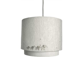 Lampenkap Babykamer Olifantjes Grijs - 76% Korting!