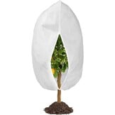 Winterbescherming voor planten, 190 x 228 cm, plantenbescherming, winter, buiten, vorstbescherming voor potplanten, met ritssluiting, trekkoord voor palmen, olijfboom, herbruikbaar wintervlies, 1