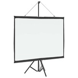 vidaXL Projectiescherm met statief 50 inch 4:3