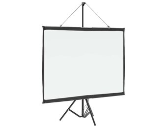 vidaXL Projectiescherm met statief 50 inch 4:3