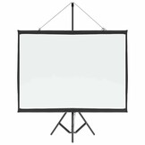 vidaXL Projectiescherm met statief 50 inch 4:3