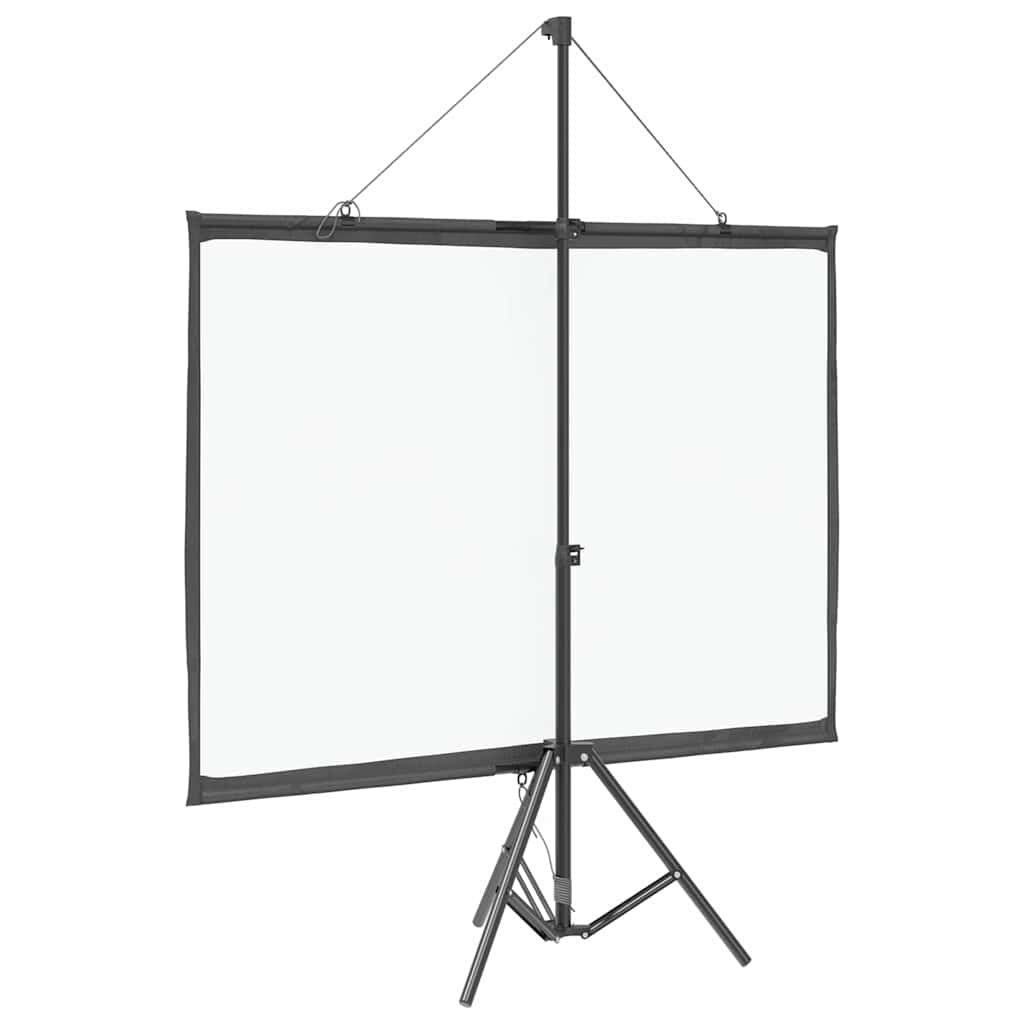 vidaXL Projectiescherm met statief 50 inch 4:3