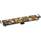 Bestron Bakplaat - ABP604 - 1800W - Gourmet, Grillplaat XL 91x24cm - 8-10 personen - Zwart