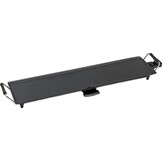 Bestron Bakplaat - ABP604 - 1800W - Gourmet, Grillplaat XL 91x24cm - 8-10 personen - Zwart