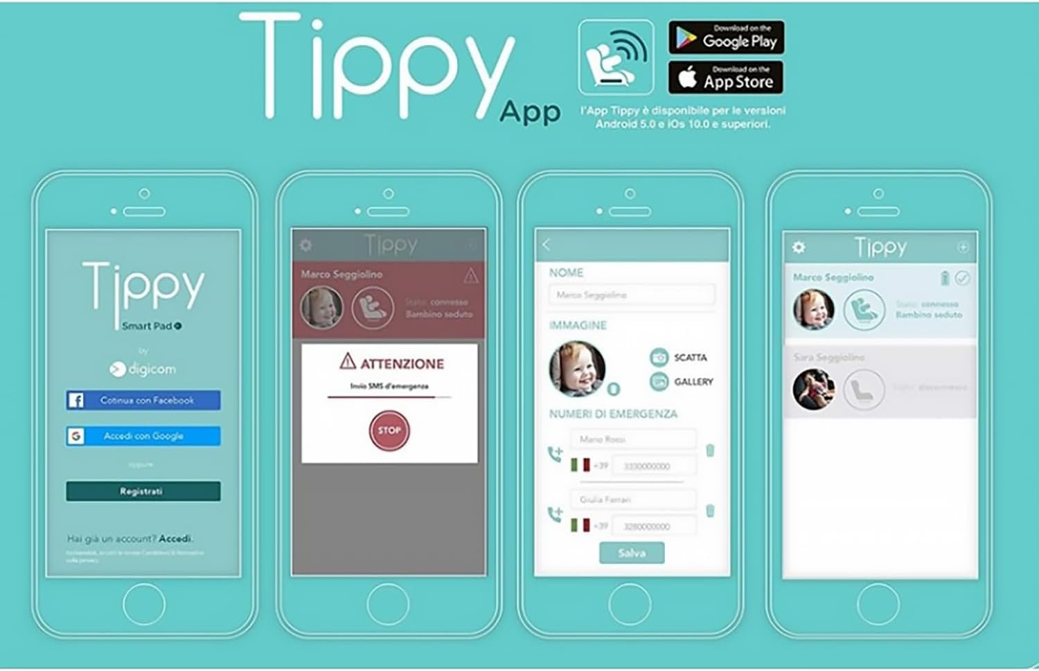 TIPPY PAD Anti-loop-apparaat