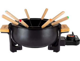 Tristar Fondueset Elektrisch FO-1108 - 1000W - 1,5L voor 8 personen - Incl 8 fonduevorkjes