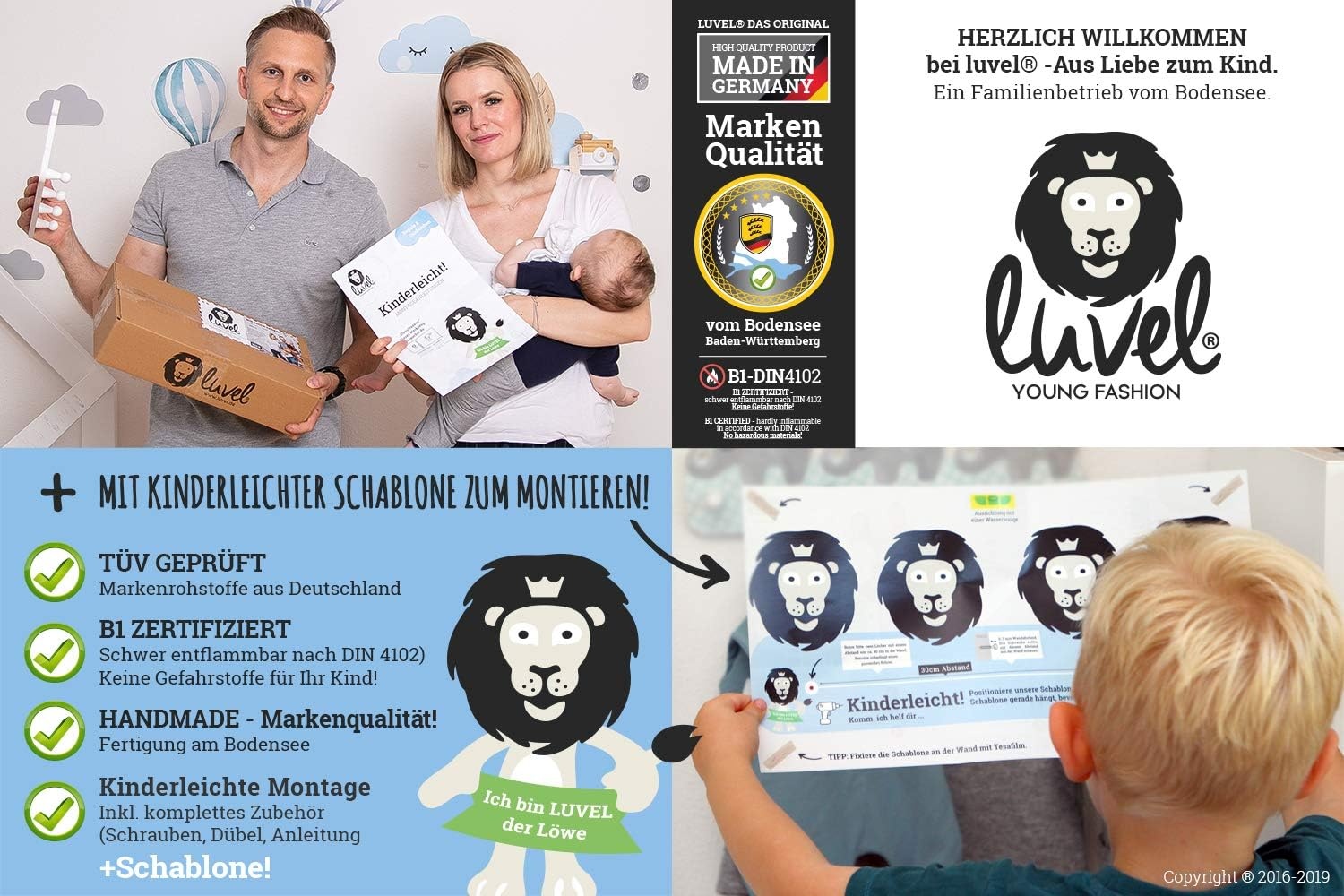 Kinder Wandkapstok Indianen Dieren - Zwart-Wit - 4 Haken - 73% Korting