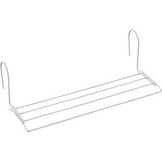 Tomado - Droogrek Iseo - 2 meter drooglengte - 58x17cm - Wit - Radiator - Balkon - Camping - Inklapbaar - Breedte aan te passen
