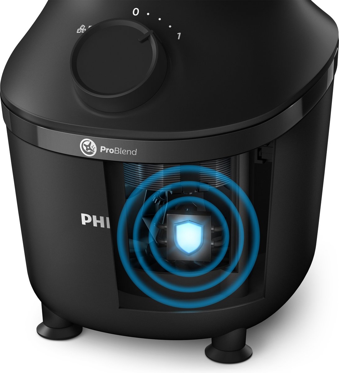 Philips 3000 series HR2041/41 - Blender - Zwart