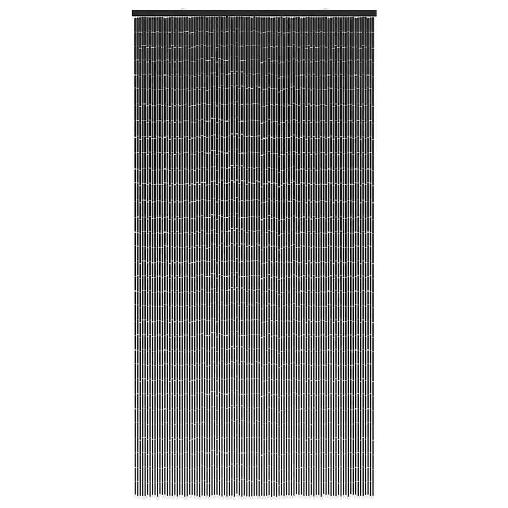 vidaXL Insectengordijn 100x200 cm bamboe donkergrijs