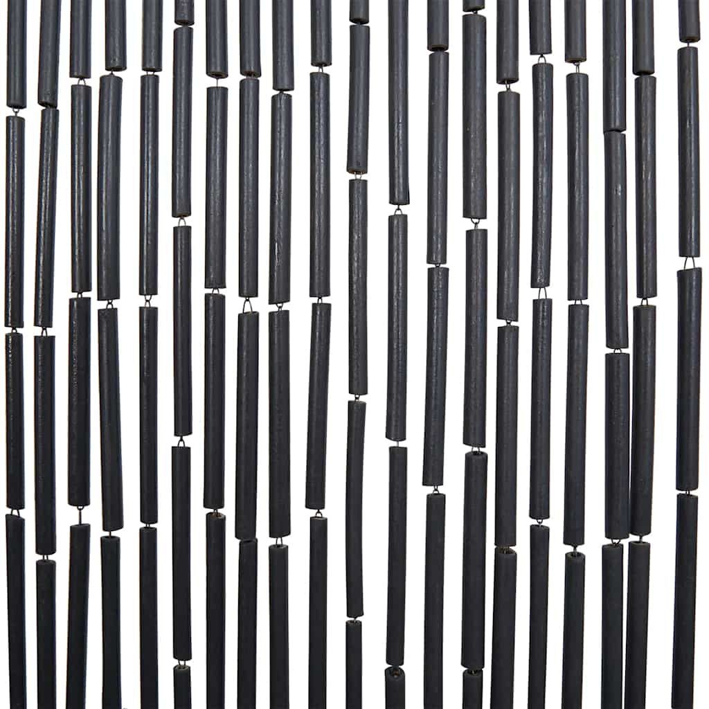 vidaXL Insectengordijn 100x200 cm bamboe donkergrijs