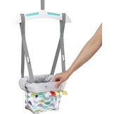 Bright Starts Deurspringer Playful Parade met zacht zitje en Taggies, verstelbaar en opvouwbaar