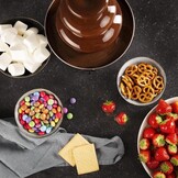 Princess 292998 Chocoladefontein XL – Chocolade fondue - 3 Lagen – Warmhoudfunctie - 90W - Extra groot