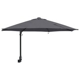 vidaXL Tuinparasol Antraciet, Zwart 248 x 248 x 148 cm