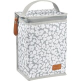 BÉABA, Lunchtas voor baby's, geïsoleerd, groot formaat, grote capaciteit, transport van volledige maaltijd, zacht materiaal, opvouwbaar, waterdichte stof, kersenbloesem - Maat 22 cm