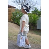 BÉABA, Lunchtas voor baby's, geïsoleerd, groot formaat, grote capaciteit, transport van volledige maaltijd, zacht materiaal, opvouwbaar, waterdichte stof, kersenbloesem - Maat 22 cm