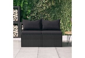 VidaXL Tuinmiddenbanken met Kussens 2 st. - 35% Korting