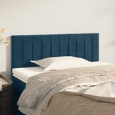 VidaXL Hoofdbord Fluweel Donkerblauw 75% Korting