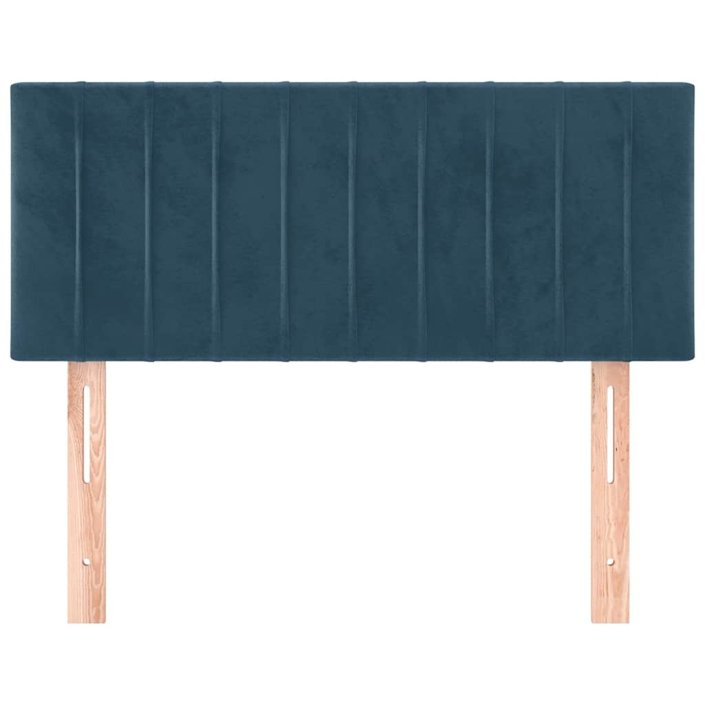 VidaXL Hoofdbord Fluweel Donkerblauw 75% Korting