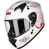 ILM Kinder Integraal Motorhelm MF521 - Mat Zwart