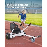 CO-Z Hoverkart zitstoel voor hoverboard, hoverkart, zitscooter, Gokart, zitting voor zelfbalancing, compatibel met 16,5 cm, 20,3 cm en 25,4 cm, scooter voor volwassenen en kinderen
