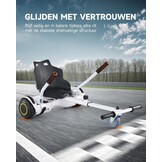 CO-Z Hoverkart zitstoel voor hoverboard, hoverkart, zitscooter, Gokart, zitting voor zelfbalancing, compatibel met 16,5 cm, 20,3 cm en 25,4 cm, scooter voor volwassenen en kinderen