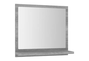 Badkamerspiegel 40x10,5x37cm, Bewerkt Hout Grijs Sonoma Eiken - 53% Korting!