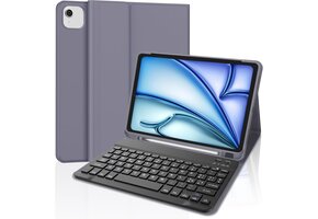iPad Air 11" Toetsenbordhoes (M2 2024) Paars - 31% Korting